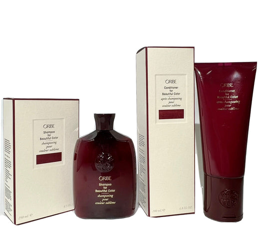 Oribe Shampoo for Beautiful Color & Conditioner 8.5 oz & 6.8 oz Set New With Box