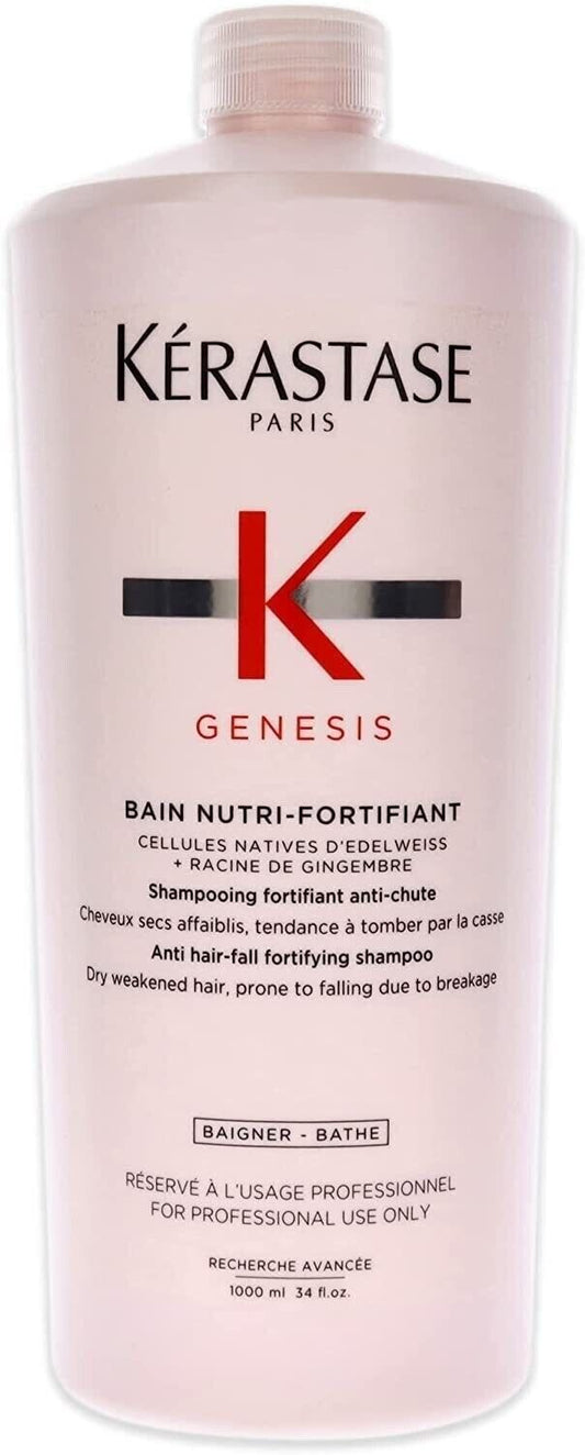 Kerastase Genesis Bain Nutri-Fortifiant Shampoo Unisex Shampoo 34oz/1000ml